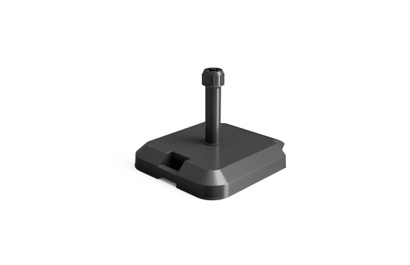 PIE PARASOL CEMENTO PP 36 é 18-53 MM NEG